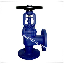 Winkeltyp Faltenbalg Sealed Globe Valve (WJ44H)